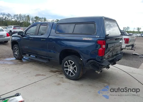 2019 Chevrolet Silverado 1500 Custom Trail Boss из США, поврежденный, VIN 1GCRYCEF5KZ216455